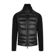 Moncler Svart Fjällavslappningskardigan Black, Herr