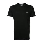 Lacoste Klassisk Bomullstee Black, Herr