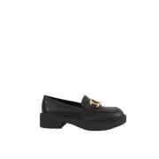 Twinset Svart Loafer Sko Black, Dam