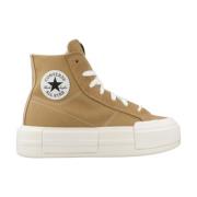 Converse Stiliga Cruise Hi Top Sneakers Brown, Dam