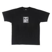 Obey Svart Herr Tee med Ögonikon Black, Herr