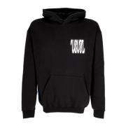 Usual Svart Digi Hoodie Långärmad Sweatshirt Black, Herr