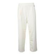 Dixie Elegant Byxor med Polyesterblandning White, Dam