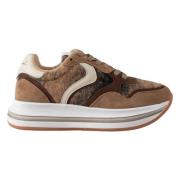 Voile Blanche Modernt och bekvämt sneakers för kvinnor Brown, Dam