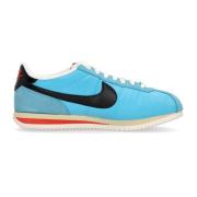 Nike Cortez Textile Low Shoe Blue, Herr