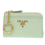 Prada Vintage Pre-owned Laeder plnbcker Green, Dam