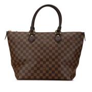 Louis Vuitton Vintage Pre-owned Plast axelremsvskor Brown, Dam