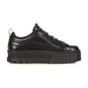 Puma Svart Butterfly Låg-Top Sneaker Black, Dam