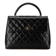 Chanel Vintage Pre-owned Laeder chanel-vskor Black, Dam