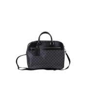 Louis Vuitton Vintage Pre-owned Tyg handvskor Black, Dam