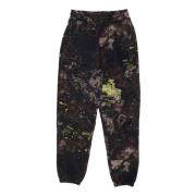 Dolly Noire Mörk Camo Kemiska Sweatpants Elastisk Midja Multicolor, He...