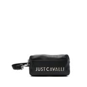 Just Cavalli Svart Plånbok med Logodetalj Black, Herr