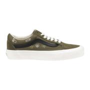 Vans Läder Damskor Höst/Vinter Kollektion Green, Dam