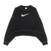 Nike Klippt Crew Neck Sweatshirt Black, Dam