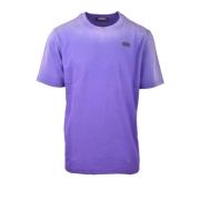 Diesel Bomull T-shirt Purple, Herr