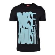 Diesel Bomull T-shirt Black, Herr