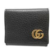 Gucci Vintage Pre-owned Laeder plnbcker Black, Dam