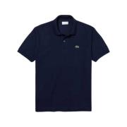 Lacoste Kortärmad Polotröja Blue, Herr