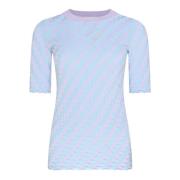 Sportmax Multifärgad T-shirt för aktiv livsstil Multicolor, Dam