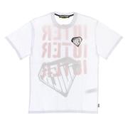 Iuter Stencil Tee Vit Kortärmad T-shirt White, Herr