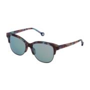 Carolina Herrera Brun Degraded Linser Unisex Solglasögon Brown, Unisex