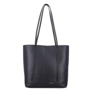 By Malene Birger Svart Läder Toteväska Black, Dam