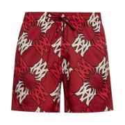 Amiri Badshorts Red, Herr