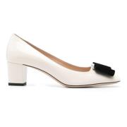 Tom Ford Svart Kitten Heel Pumps White, Dam