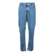 Daniele Alessandrini Herr Jeans 98% Bomull 2% Elastan Blue, Herr