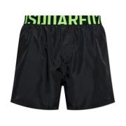 Dsquared2 Logga badshorts Black, Herr