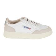 Autry Vita Guld Sneakers med Perforerad Detalj White, Dam