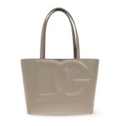 Dolce & Gabbana DG Logo Liten toteväska Gray, Dam