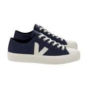 Veja Marinblå Canvas Sneakers Blue, Herr