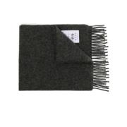 Norse Projects Melerad Ullscarf med Fransar Gray, Herr