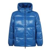 Pyrenex Blank Unisex Vävd Jacka Blue, Dam