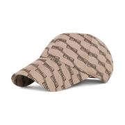 Balenciaga Monogram Logo Baseball Cap Beige/Brown Beige, Herr