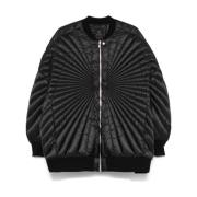 Moncler Radiance Quiltad Svart Bomberjacka Black, Dam