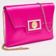 Versace Pre-owned Pre-owned Satin axelremsvskor Pink, Dam