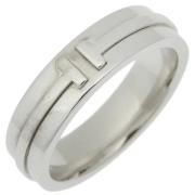 Tiffany & Co. Pre-owned Pre-owned Vitt guld ringar Gray, Herr