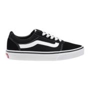 Vans Mocka Läder Dam Sneakers Höst/Vinter Black, Dam