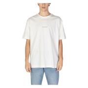 Calvin Klein Jeans Bomull Herr T-shirt och Polo Beige, Herr