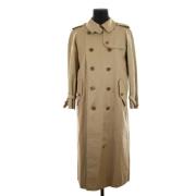 Burberry Vintage Pre-owned Polyester ytterklder Beige, Dam