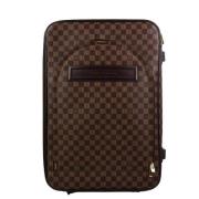 Louis Vuitton Vintage Pre-owned Tyg louis-vuitton-vskor Brown, Dam