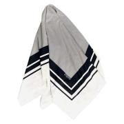 Joseph Sidenscarf Print i Svart/Vit Gray, Unisex