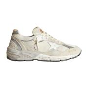 Golden Goose Dad-Star Vit/Silver Sneakers White, Herr