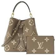 Louis Vuitton Vintage Pre-owned Canvas louis-vuitton-vskor Gray, Dam