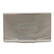 Louis Vuitton Vintage Pre-owned Metall plnbcker Gray, Dam