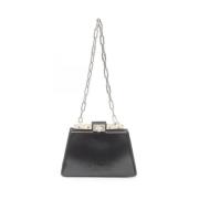 Fendi Vintage Pre-owned Laeder fendi-vskor Black, Dam