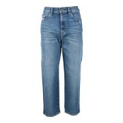 Diesel Bomull Elastan Jeans Blue, Dam