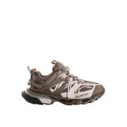 Balenciaga Trendiga Track Sneakers för Män Brown, Herr